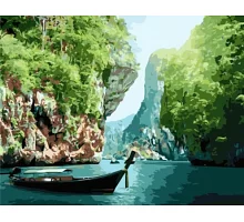 Картина за номерами Тропічна казка Крабі в Таїланді в Термопакет 40 * 50см