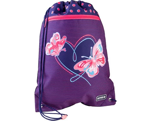 Сумка для обуви с карманом Kite Education Butterflies K21-601M-3)