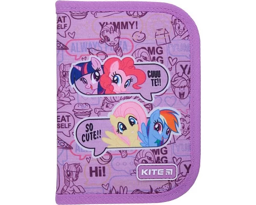 Пенал з наповненням Kite Education My Little Pony LP21-622H 1 відділення 2 одвороту