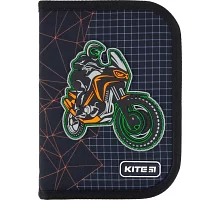Пенал с наполнением Kite Education Motocross K21-622H-2 1 отделение 2 отворота