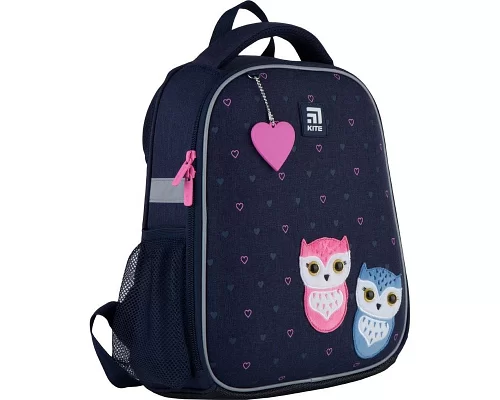 Рюкзак школьный каркасный Kite Education Lovely owls K21-555S-4