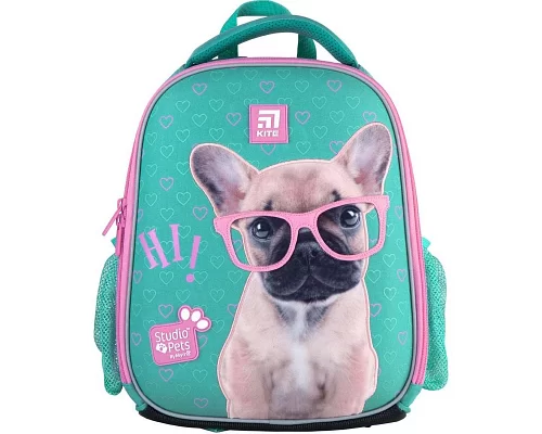 Рюкзак школьный каркасный Kite Education Studio Pets SP21-555S-1