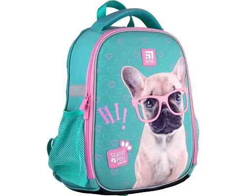 Рюкзак школьный каркасный Kite Education Studio Pets SP21-555S-1