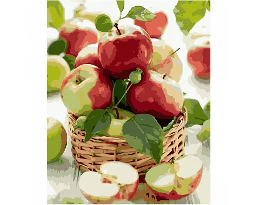Картина за номерами Соковиті яблука в Термопакет 40 * 50см (VA-0364)