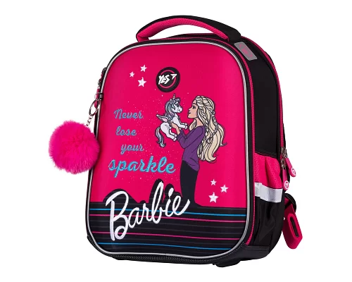 Рюкзак школьный каркасный Yes H-100 Barbie (558785)