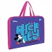Папка-портфель YES на блискавки з тканинними ручками Minnie Mouse (чотиреста дев'яносто один тисяча сімсот