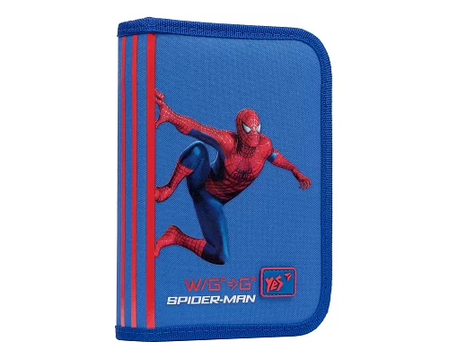Пенал-книжка твердый YES одинарный с клапаном HP-03 Marvel.Spider-Man синий (533062))
