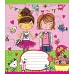 Зошит шкільна А5 12 лінія YES Girls Dreams набір 25 шт. (763456)