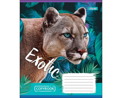 Зошит шкільна А5 48 лінія 1В Exotic Animal набір 10 шт. (764642)