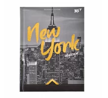 Блокнот А6 64 клітка YES тверда обкладинка Gorjous New York (сто п'ятьдесят одна тисячі чотиреста сімдесят