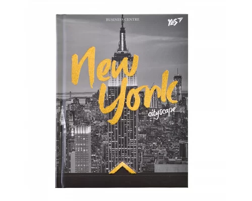 Блокнот А6 64 клітка YES тверда обкладинка Gorjous New York (сто п'ятьдесят одна тисячі чотиреста сімдесят