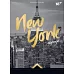 Блокнот А6 64 клітка YES тверда обкладинка Gorjous New York (сто п'ятьдесят одна тисячі чотиреста сімдесят