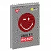 Тетрадь А6 80 клетка Од. cпираль YES Smiley_World набор 6 шт. (681741)