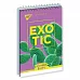 Зошит А6 80 клітка Од. cпіраль YES Summer Exotic набір 6 шт. (681743)