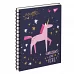 Зошит шкільна А5 144 клітка YES Пл.Обл. Unicorn набір 3 шт. (681690)