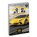 Зошит А6 80 клітка Од. cпіраль YES Motor Stars набір 6 шт. (+681785)