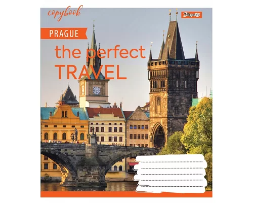 Тетрадь школьная А5 18 линия 1В Perfect Travel набор 25 шт. (764900)