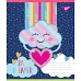 Зошит шкільна А5 12 коса YES Rainbow Day набір 25 шт. (765373)