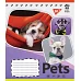 Зошит шкільна А5 12 коса без д / л YES Pets Shoot набір 25 шт. (765379)