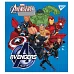 Тетрадь школьная А5 18 линия YES Marvel набор 10 шт. (765209)