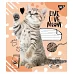 Зошит шкільна А5 12 лінія YES Live Love Meow набір 25 шт. (765504)