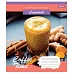 Зошит шкільна А5 18 клітка 1В Coffee Time набір 25 шт. (765421)