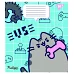 Зошит шкільна А5 12 коса YES Pusheenicon набір 25 шт. (765591)