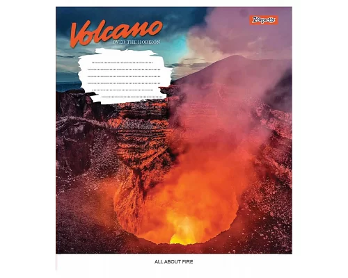 Зошит шкільна А5 60 клітка 1В Volcano набір 10 шт. (765482)