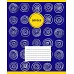 Зошит шкільна А5 12 клітка 1В Doodle набір 25 шт. (765639)