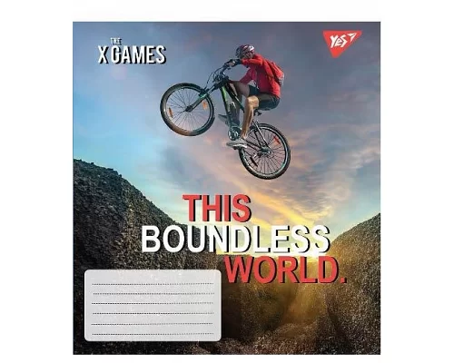 Тетрадь школьная А5 36 клетка YES The Boundless World набор 15 шт. (765629)