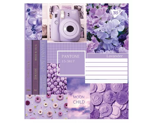 Зошит А5 60 Кл. YES Collage Pantone набір 10 шт (765041)