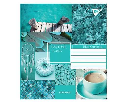 Зошит А5 60 Кл. YES Collage Pantone набір 10 шт (765041)