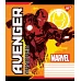 Зошит А5 24 Лін. YES Avengers. Legends набір 20 шт (765392)