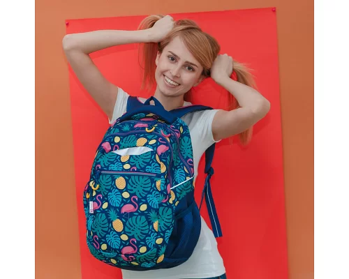 Рюкзак шкільний для підлітка YES T-23 Flamingo 45*31*14.5 код: 554796