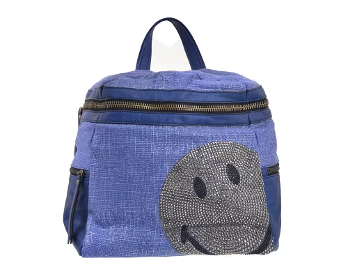 Сумка-рюкзак YES синий код: 554409