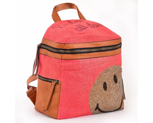 Сумка-рюкзак YES красный код: 554411