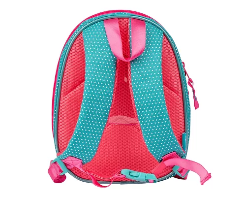 Рюкзак дитячий 1вересня K-43 Bunny рожевий / бірюзовий (+552552)
