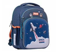 Рюкзак школьный 1Вересня S-106 Space синий (552242)
