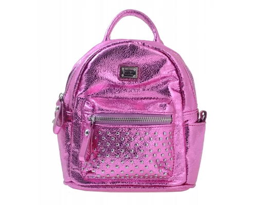 Сумка-рюкзак рожева 17*20*8см (553237)