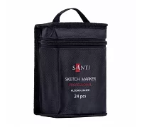 Набір скетч-маркерів SANTI Professional в сумці на спиртовій основі 24 шт (390598)