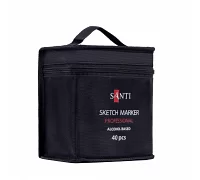 Набір скетч-маркерів SANTI Professional в сумці на спиртовій основі 40 шт (390599)