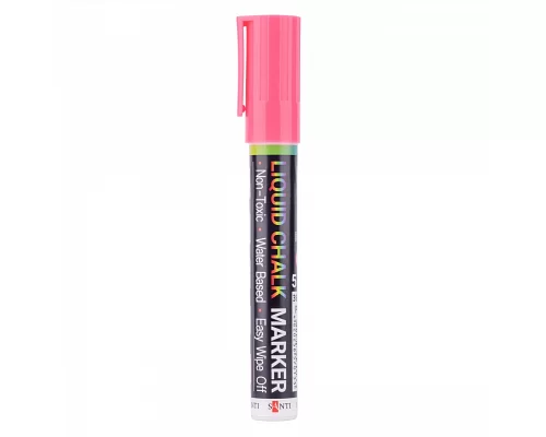 Крейдяний маркер SANTI рожевий 5 мм (390615)