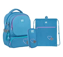 Шкільний набір рюкзак+пенал+сумка Wonder Kite (SET_WK22-728M-1)