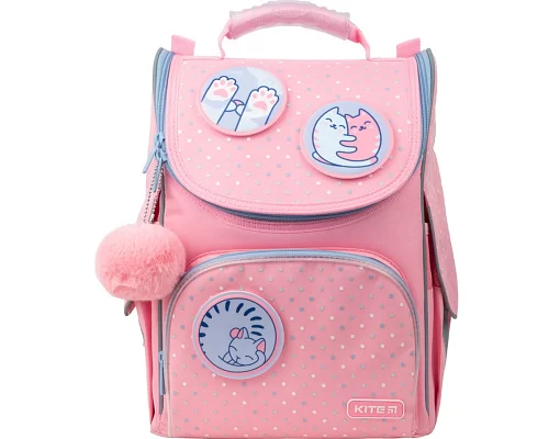 Рюкзак шкільний каркасний Kite Education Hugs&Kittens (K22-501S-3 (LED)