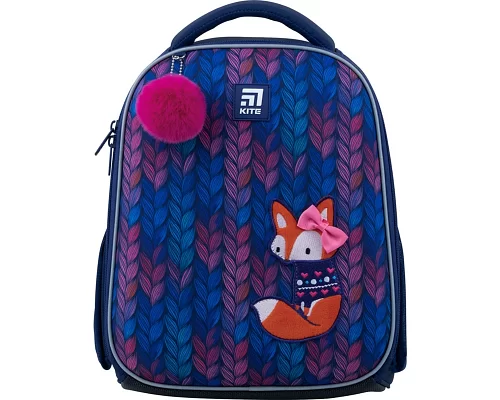 Рюкзак школьный каркасный Kite Education Fox (K22-555S-1)