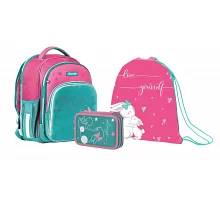 Набір шкільний рюкзак + пенал + сумка 1 Вересня S-106 Collection Bunny (558833)