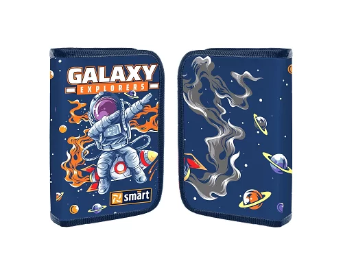 Пенал-книжка твердий Smart одинарний з клапаном HP-03 Galaxy (533291)