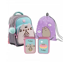 Набір шкільний рюкзак + пенал + сумка YES S-91 Pusheen (553644К)
