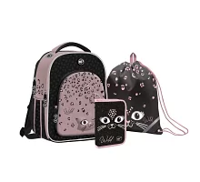 Набір шкільний рюкзак + пенал + сумка YES S-94_Collection Wild kitty (559280)