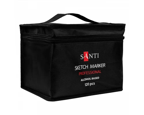 Набор маркеров SANTI спиртовые в сумке 120 шт / уп (390625)